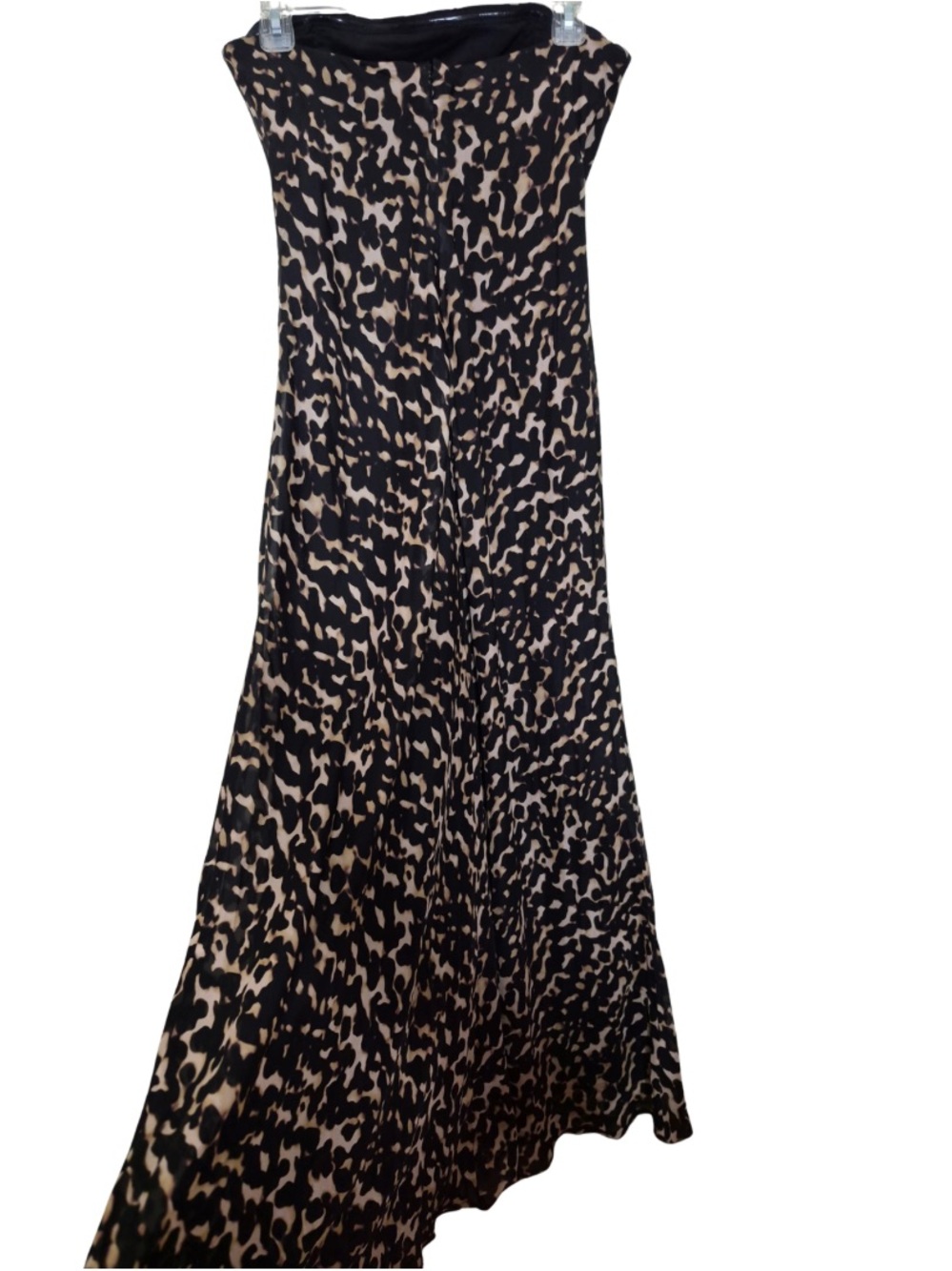 STAUD Cassie Strapless Silk Maxi Dress - Picture 9 of 12